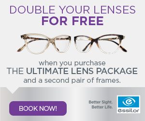 Get your second pair of lenses for Free!